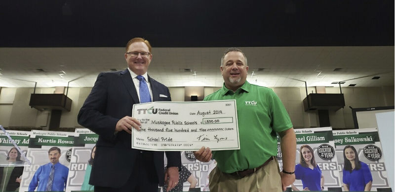 TTCU donates to Muskogee Public Schools